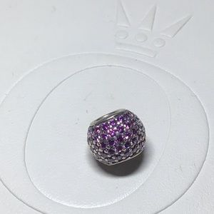 Pandora Purple Pave Lights Charm